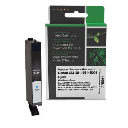 Clover Imaging Group Imaging Remanufactured Cyan Ink Cartridge 118041